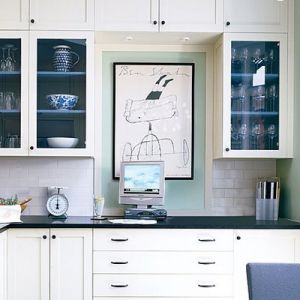 backsplash and art area kitchen - www.myLusciousLife.com.jpg